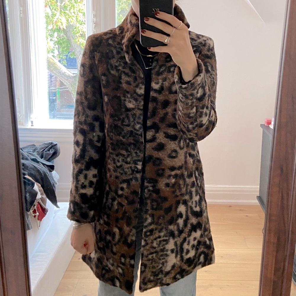 Leopard coat